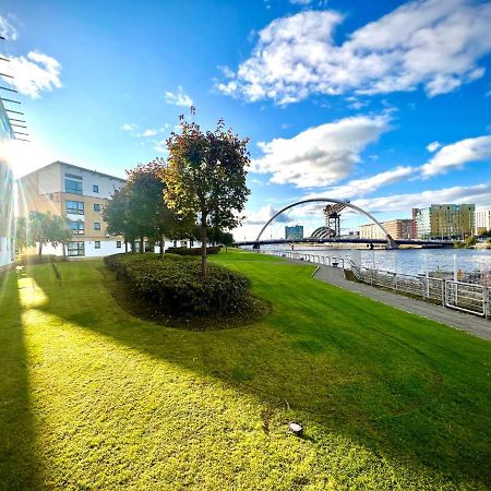 غلاسغو 2 Bedroom - River Clyde Home - Parking المظهر الخارجي الصورة